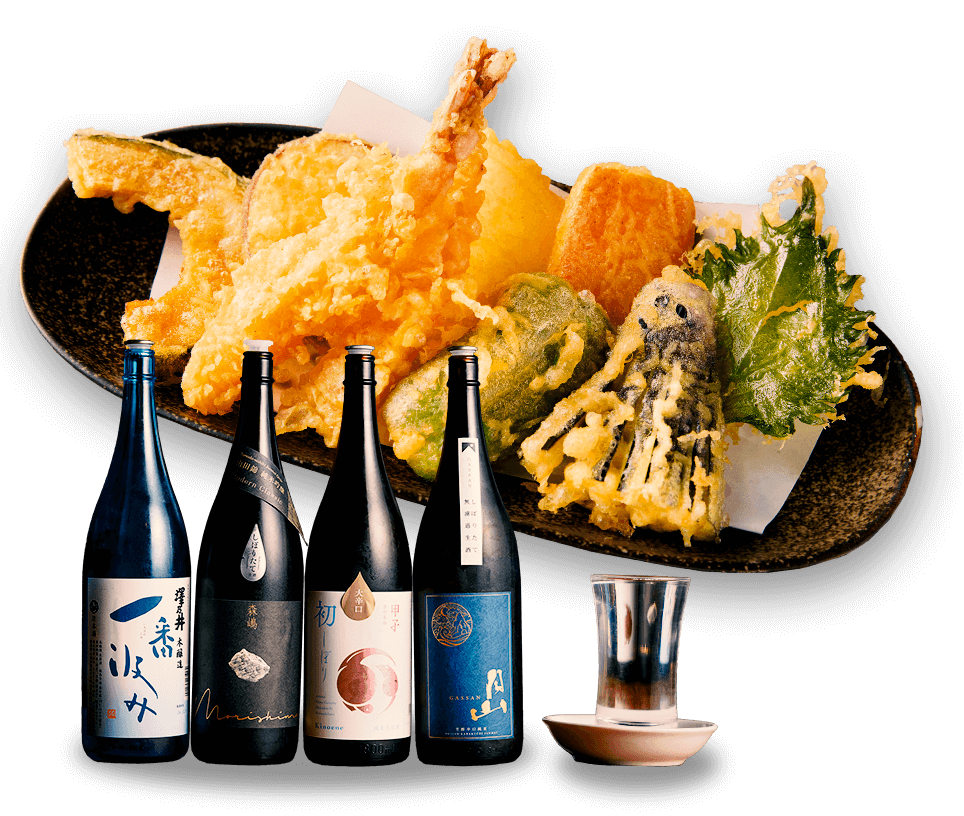 天ぷら 日本酒