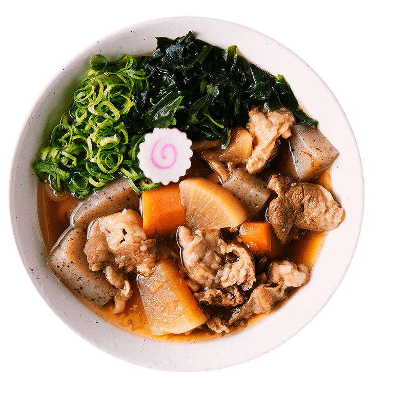 和牛すじうどん